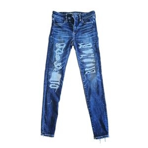 American Eagle Super Super Stretch X jeans size 4